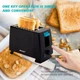Тостер RAF на два тоста для хлеба кухонный электротостер для дома, 650W - изображение 5