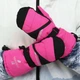 Рукавички гірськолижні дитячі Zelart Luckyloong Action 8778 розмір L-XL (9-12 років) Pink-Black - зображення 5