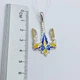 Кулон серебряный "Тризуб.Возрождение" 5,42 г - изображение 5