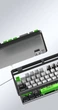 Клавіатура дротова Aula Wind F2088 Pro Mechanical Black/Gray + 9 Green keys KRGD Blue USB EN/UA (6948391234892) - изображение 3