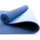 Коврик для йоги и фитнеса TPE (йога мат, каремат спортивный) OSPORT Yoga ECO Pro 6мм (FI-0076) Сине-голубой - изображение 3