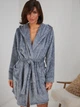 Халат женский теплый BARWA garments 0227 L Темно-серый (2110002273499) - изображение 6