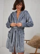 Халат женский теплый BARWA garments 0227 L Темно-серый (2110002273499) - изображение 9