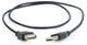 Kabel Cablexpert USB 2.0 0.75 m Czarny (CC-USB2-AMAF-75CM/300-BK) - obraz 2