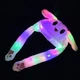 Шапка, що світиться Різнокольорова Pikachu toys soft toys with led з рухомими вушками Райдужна - зображення 9