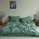Комплект постільної білизни LA MODNO STONEWASHED SAGE GREEN (200312) 160х220 - изображение 1