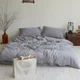 Комплект постельного белья и LA MODNO STONEWASHED GRAY (200296) 200х220 - изображение 1