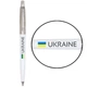 Ручка шариковая Parker JOTTER Originals UKRAINE White CT BP Флаг + Ukraine 15032_T1403u - изображение 1