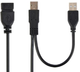 Кабель Cablexpert USB-A (M) - USB-A (F) 0.9 м (CCP-USB22-AMAF-3) - зображення 1