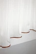 Кухонна тюль арка з ламбрекеном VR-Textil № 025к молочний з коричневим 270х170 см (52-0236) - зображення 4