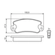 Гальмівні колодки Bosch 0 986 424 098 - зображення 4