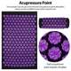 Килимок масажний для йоги Home Yoga Kit Purple, аплікатор Кузнєцова, Chansin (73801461) - зображення 6