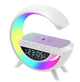 Ночник настільна лампа смарт RGB Happy Light Smart Light Sound Machine з бездротовою зарядкою 15W і Bluetooth колонкою - зображення 5