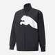 Спортивна вітровка чоловіча Puma Train Big Cat Lined Woven Fz Jacket 52242401 L Чорна (4064537641606) - зображення 1