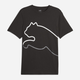 Футболка чоловіча Puma Graphics Big Cat Tee 67627201 M Чорна (4099683791028) - зображення 1