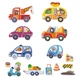 Магнитная игра "Дорожные приключения" DoDo Toys 200244, 1 магнитная досточка, 36 магнитов - изображение 3