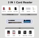 Картрідер для Apple iPhone iPad Lightning на USB та SD/TF Card Reader Перехідник для айфону на флешку та SD TF White - зображення 5