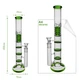 Бонг С Перколяторами 40 Сантиметров “Glass Honeycomb Tower Green” - изображение 2