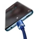 Кабель Baseus Crystal Shine Series Type-C to Type-C 100W 1.2m Blue (CAJY000603) - зображення 3