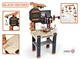 Ігрова майстерня з підйомним краном та машинкою Black and Decker 117х85х35см - зображення 6
