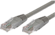 Patchcord TB miedziany Cat 5e RJ45 UTP 1 m 10 szt Grey (5901500506540) - obraz 1