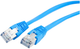 Patchcord Gembird FTP PP22 Cat 5e RJ-45 0.5 m Blue (8716309051965) - obraz 1