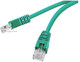 Patchcord Gembird FTP PP22 Cat 5e RJ-45 0.5 m Green (8716309052061) - obraz 1