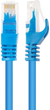 Патч-корд Gembird UTP PP6U Cat 6 RJ-45 2 м Blue (8716309093255) - зображення 1