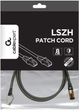 Patchcord Gembird SFTP LSZH Cat 8 1.5 m Black (8716309120630) - obraz 2