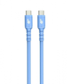 Kabel TB USB Type-C – USB Type-C 1 m Blue (5901500509473) - obraz 1