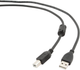 Кабель Cablexpert USB-А – USB Type-B 2.0 4.5 м Black (8716309052153) - зображення 1