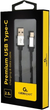 Kabel Gembird USB Type-A 2.0 – USB Type-C 2.5 m Black (8716309108713) - obraz 2