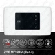 Комплект для 4G интернета с аккумулятором ZTE MF920U + антенна YUST 2 PRO усилением 18 дБи + кабели + переходники TS9 | Скорость до 150 Мбит/с | до 32 подключений | до 20 км от базовой станции - изображение 3