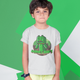 Футболка белая с принтом онлайн игры Minecraft "Крипер Creeper Minecraft" Кавун 86 см ФП012042 - изображение 2