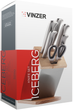 Набор ножей Vinzer Iceberg 7 предметов (50110) (5907706501105) - изображение 9
