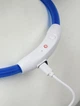 Универсальный светодиодный светящийся LED ошейник с подсветкой для собак с USB зарядкой Trox TR-35 Синий - изображение 8