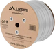 Kabel Lanberg UFTP Cat 6a 305 m Grey (5901969427653) - obraz 2