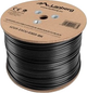 Kabel Lanberg UTP Cat 5e 305 m Black (5901969428926) - obraz 1