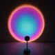 Лампа сансет Sunset Lamp 2.0 RGB з пультом керування проекційний світильник заходу сонця / світанку лампа-нічник 16 кольорів - зображення 2