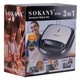 Сендвічниця Sokany Sokany SK-902 бутербродниця гриль тостер 750 Вт - зображення 8