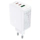Зарядное Устройство Acefast A41 PD65W 2Type-C/1 USB/3.6A Белое - изображение 2