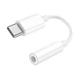 Перехідник Type-C на навушники mini jack 3.5 Digital Audio Converter HOCO LS35 (0.04m, DAC). White - зображення 2