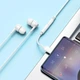 Перехідник Type-C на навушники mini jack 3.5 Digital Audio Converter HOCO LS35 (0.04m, DAC). White - зображення 7