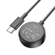 Беспроводное зарядное устройство для Samsung Galaxy Watch Hoco Wireless charger. Black - изображение 8