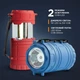 Фонарь кемпинговый Quantum QM-FL3041 Nice 1W LED + 3W COB Blue - изображение 5