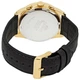Мужские часы Orient FTV01002W Золото\Черный Натуральный кожаный ремешок - изображение 4