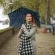 Парасоля жіноча механічна Fulton L553-041246 Superslim-2 Polka Dot (Горох) - зображення 3