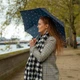 Парасоля жіноча механічна Fulton L553-041246 Superslim-2 Polka Dot (Горох) - зображення 5
