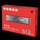 Накопичувач A-DATA GAMMIX S50 Lite 512GB M.2 2280 PCI Express 4.0 x4 3D NAND (AGAMMIXS50L-512G-CS) - изображение 7
