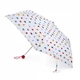 Зонт женский механический Fulton L553-040997 Superslim-2 Butterflies & Flowers (Бабочки и цветы) - изображение 1